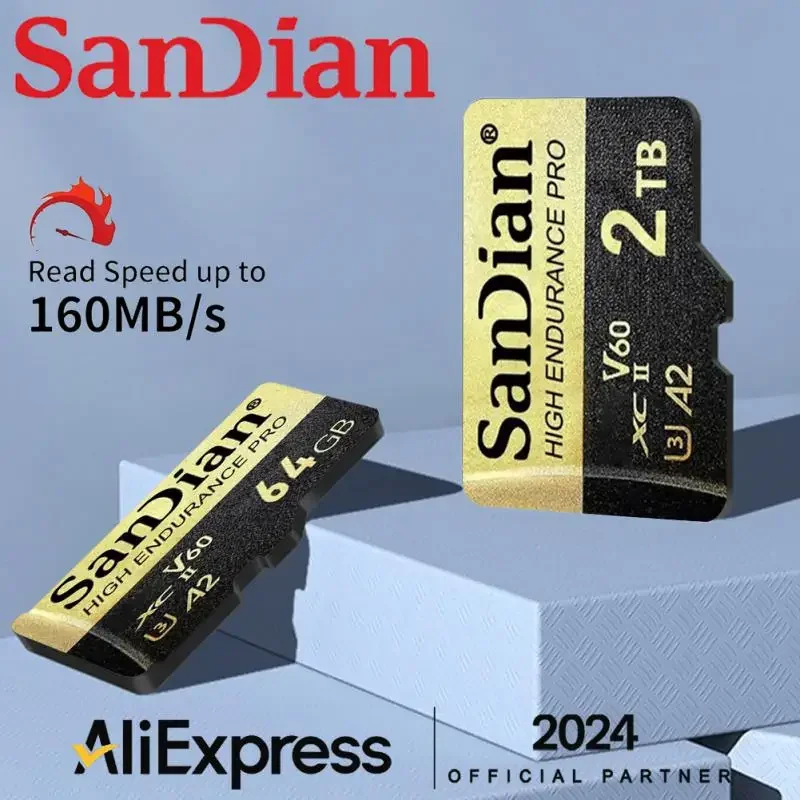 Original Memory Card 1TB 2TB High Speed Micro TF SD Card 512GB SD Card V60 U3 TF Card For Nintendo Switch Ps4 Ps5 Game