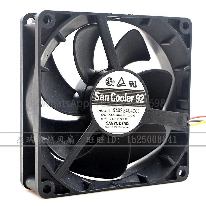 

Original 9A0924G4D01 9225 24V 0.19A 9025 9CM inverter cooling fan