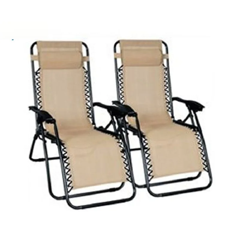 View larger image Add to Compare  Share Outdoor Funiture Foldable Metal Sun Patio Garden Lounger Zero Gravity Recliner Chair