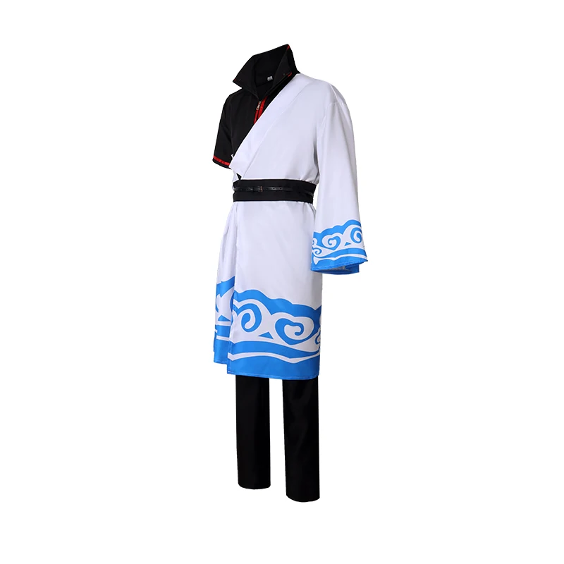 Gintama Cosplay Costumes Sakata Gintoki Anime Cosplay Costume Kimono Halloween Carnival Party Silver Soul Cosplay Costume