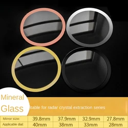 High quality Mineral Glass For RADO Centrix Glass Men Electrified Edge HD Transparent Watch Mirror Women Silver Rose Gold Lens