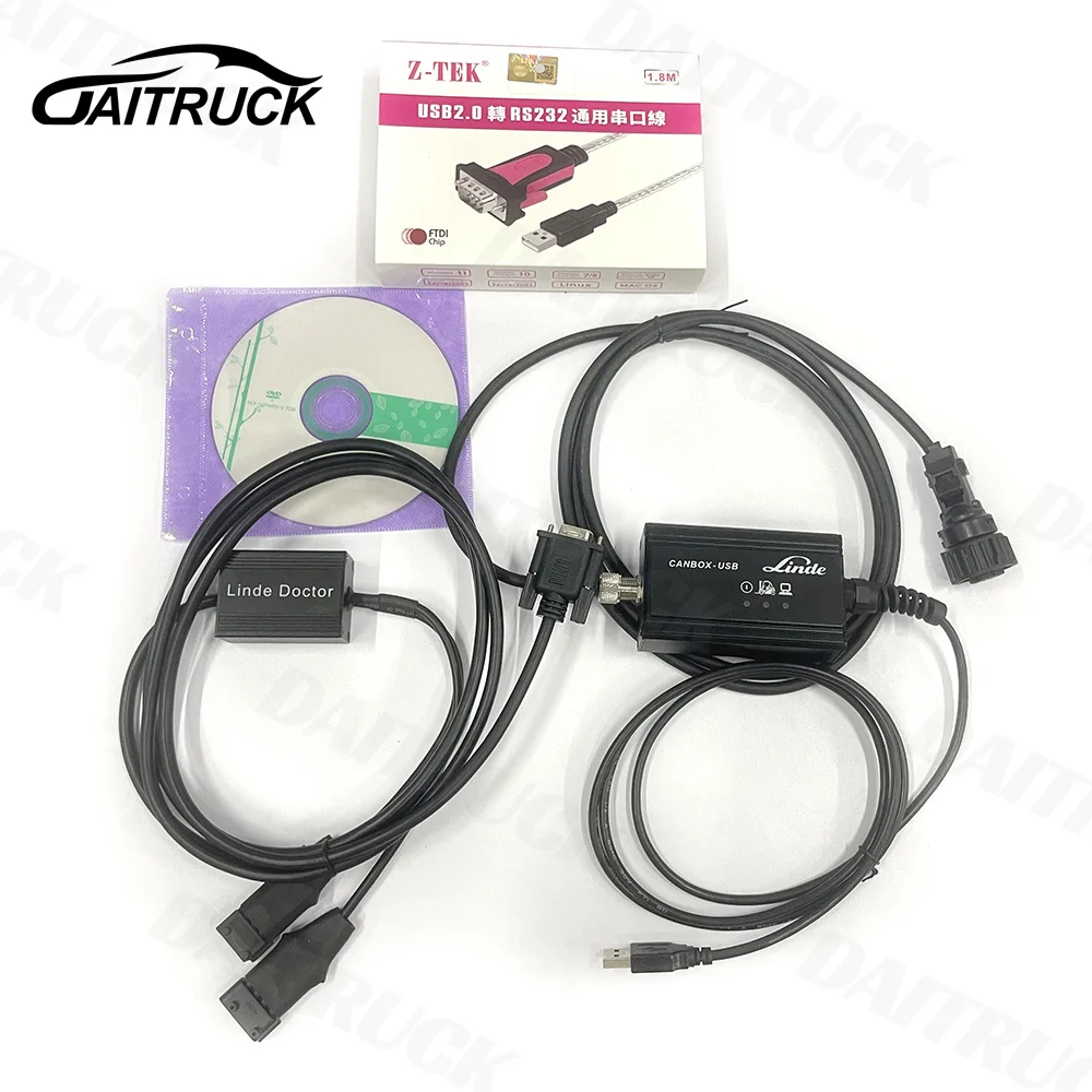 

Новое программное обеспечение для тропы для диагностического сканера вилочного погрузчика linde 4-контактный адаптер linde canbox doctor