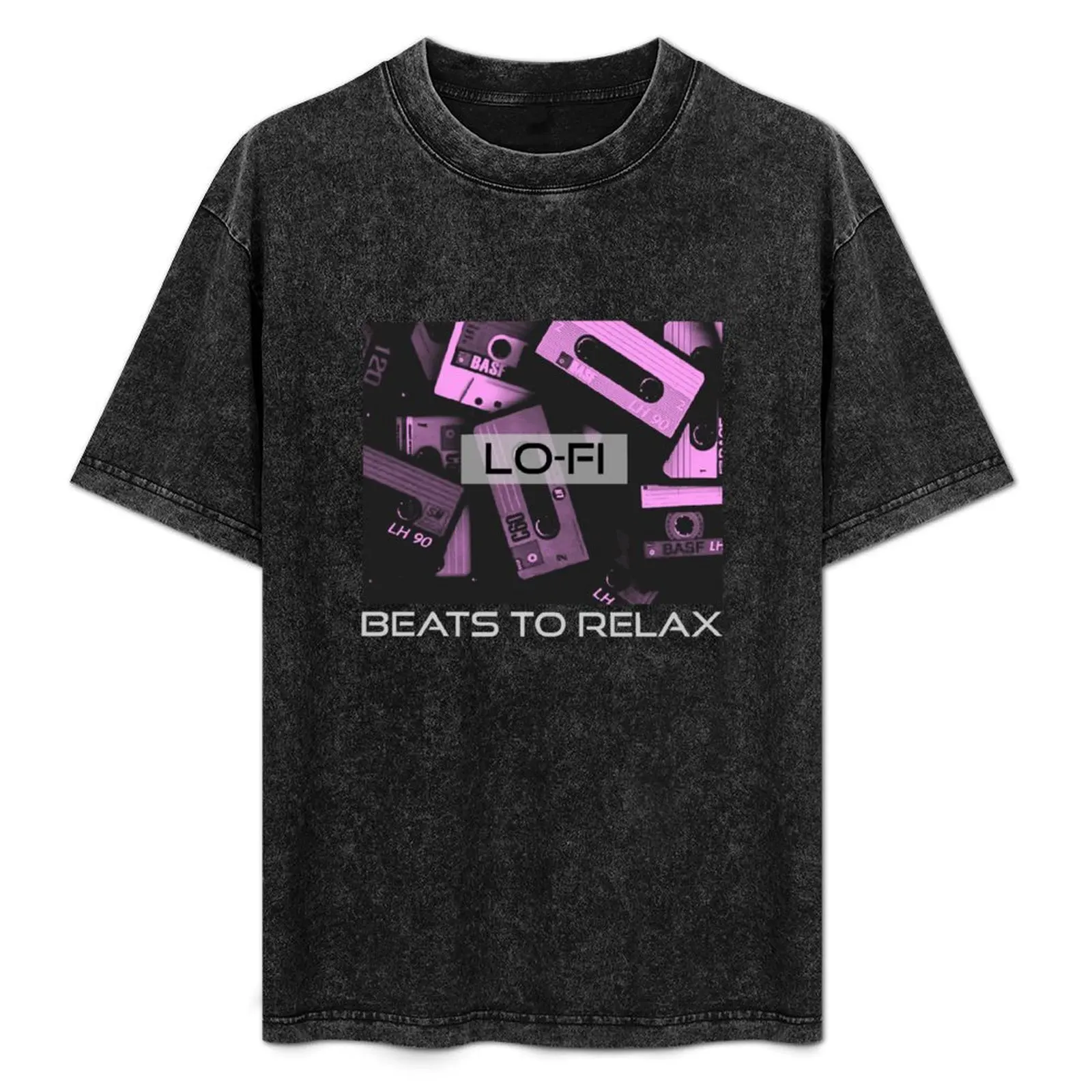 

Lo Fi Beats To Relax Radio Tape T-Shirt anime clothes sweat blacks fitted t shirts for men