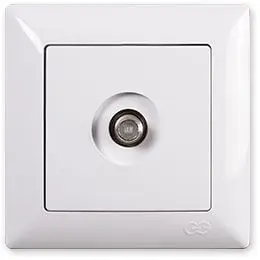 GÜNSAN VİSAGE-SİMPLE TEKLİ F CONNECTOR SATELLITE SOCKET