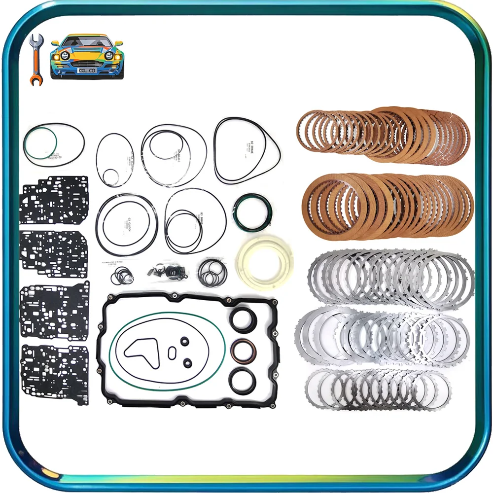 AB60E AB60F Transmission Master Rebuild Kit Overhaul Gaskets Friction Steel Plates For Toyota Tundra Land Cruiser Lexus LX570