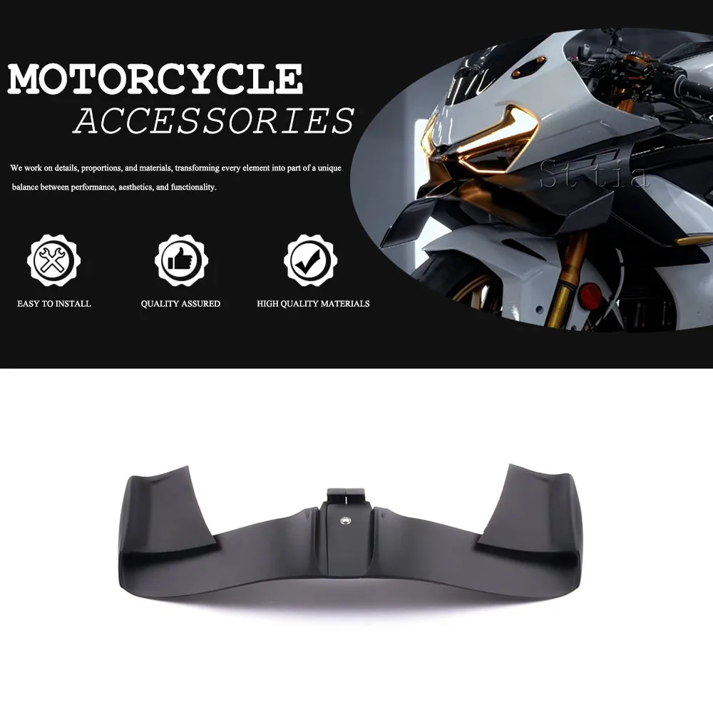 Fit For CFMOTO 675SR Front Spoiler Lower Spoiler Lower Lip GP Wing Downforce Naked Frontal Spoilers 675SR-R 2024 2025 2026