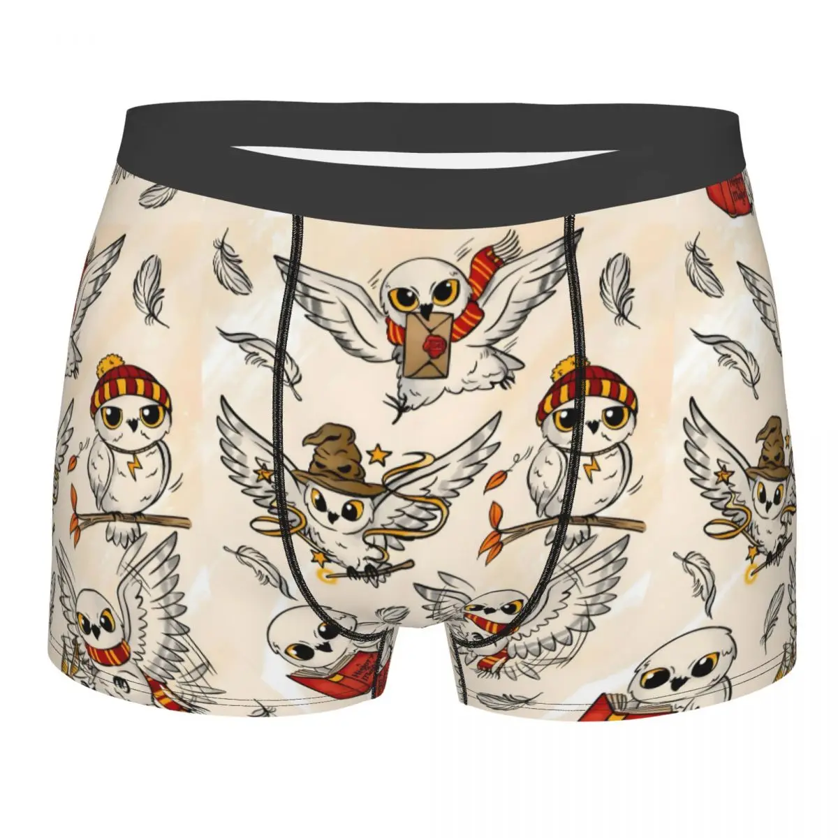 

Новинка на заказ, боксеры в стиле аниме H-Harries, шорты, мужские трусы, дышащие трусы из волшебного фильма, нижнее белье