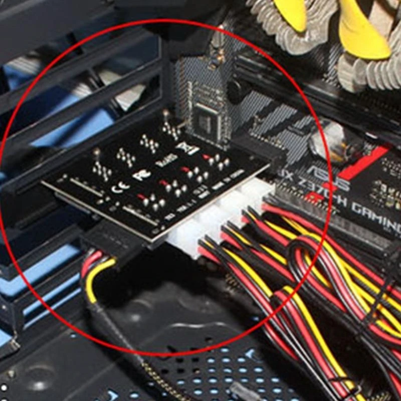 Computer PCI Expansion Card Slot Rack Hard Disk Bracket Ssd Hard Applicable to Hard Disk Ph3 Desktop