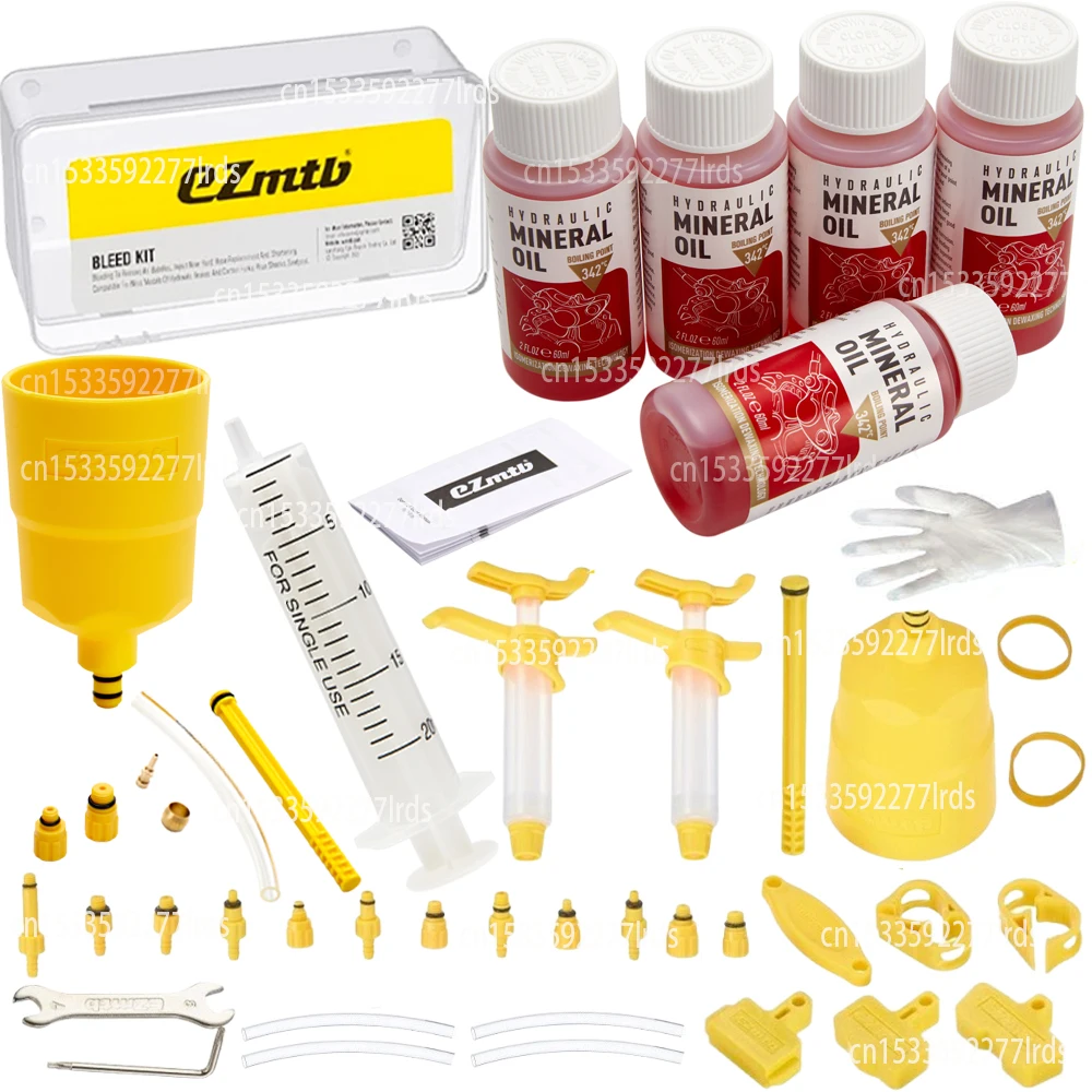 

Hot Bicycle Brake Mineral Oil System Fluid 60Ml Cycling Mountain Bikes for Shimano 27Rd Bike Hydraulic Disc Brake Oil Injector