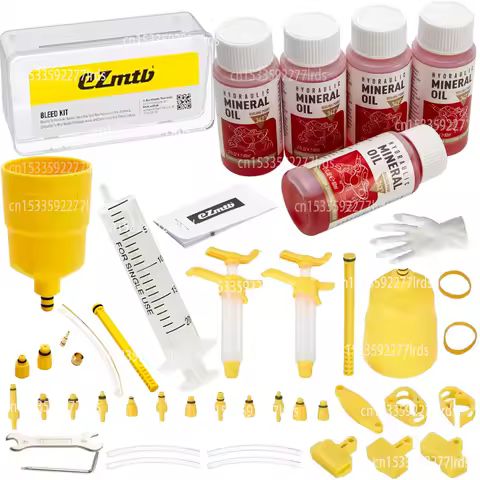 Hot Bicycle Brake Mineral Oil System Fluid 60Ml Cycling Mountain Bikes for Shimano 27Rd Bike Hydraulic Disc Brake Oil Injector