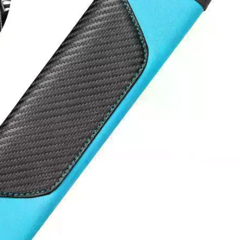 2Pcs PU Leather Safety Seat Belt Shoulder Cover Breathable Protection Padding Pad Interior Access Car Accessories