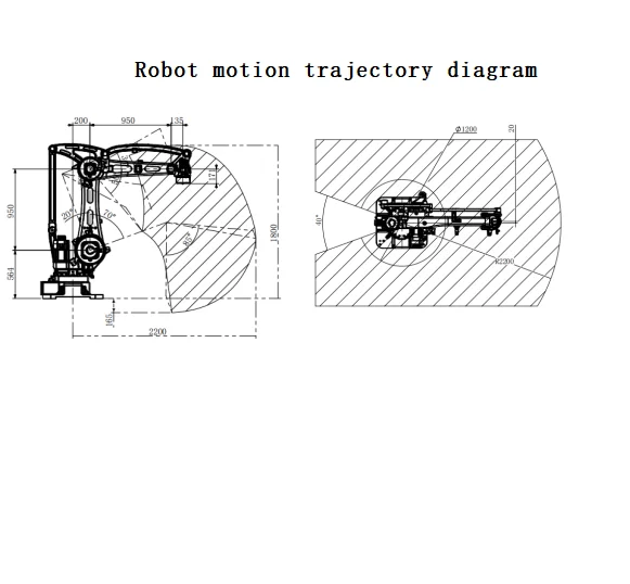 Four Axis Industrial Stacking Robot Arm BRTIRPZ2250A Industrial Robot BORUNTE Robot Arm