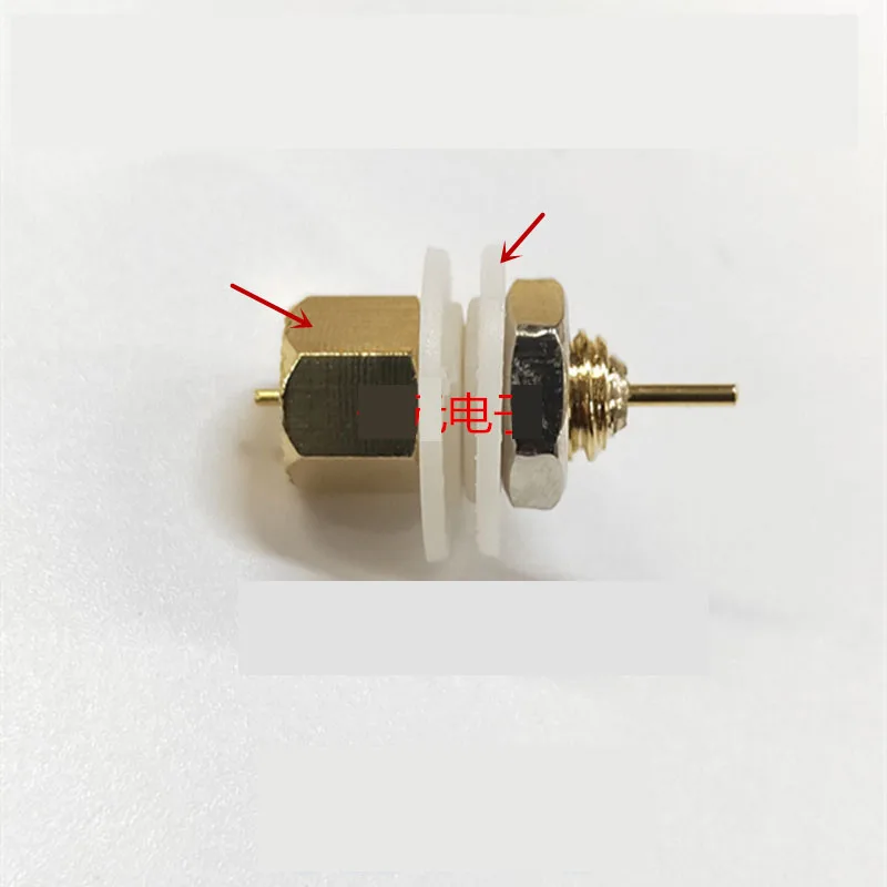 18650 gold-plated copper four-wire battery probe test stand lithium battery test thimble