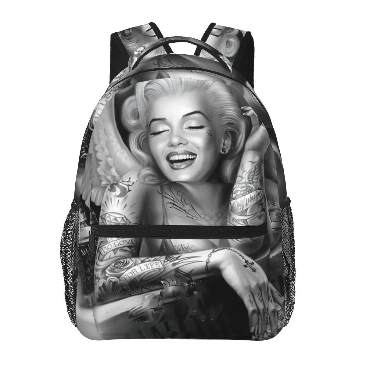 

Funny Marilyn Monroe United States Backpack for Girls Boys Travel RucksackBackpacks for Teenage school bag