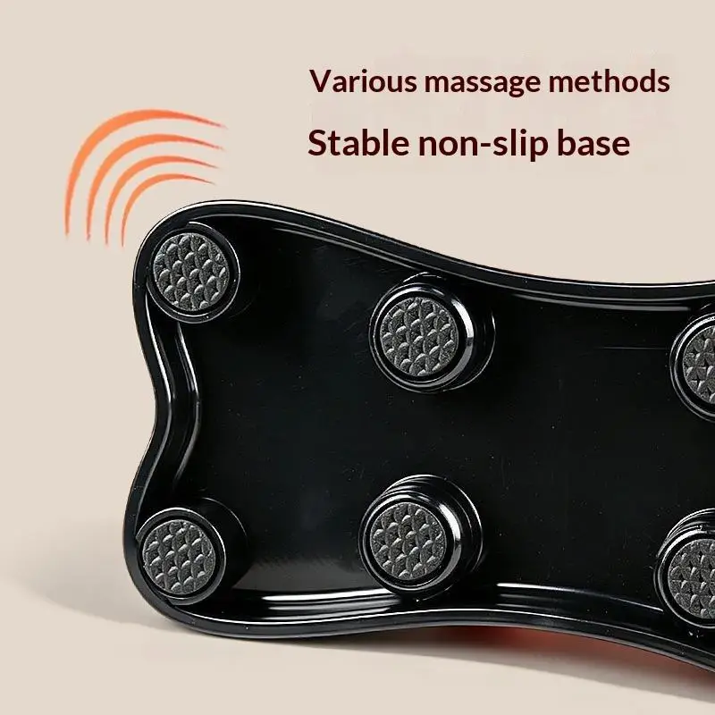 New 2 In 1 Cervical Neck/Waist Massager With Detachable Massage Nodes Deep Muscle Tension Relief Home Office Daily RelaxationAcc