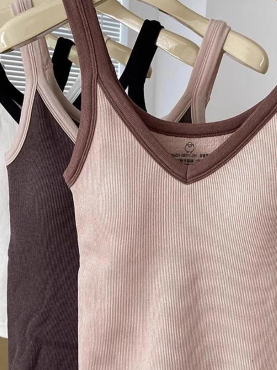 เสื้อกั๊กกำมะหยี่เยอรมันแบบมีฮีตเตอร์ รุ่น Sli Comfortable พร้อมแผ่นรองหน้าอก ทรงเข้ารูป สไตล์เกาหลี เหมาะสำหรับใส่ลำลองในฤดูใบไม้ร่วง