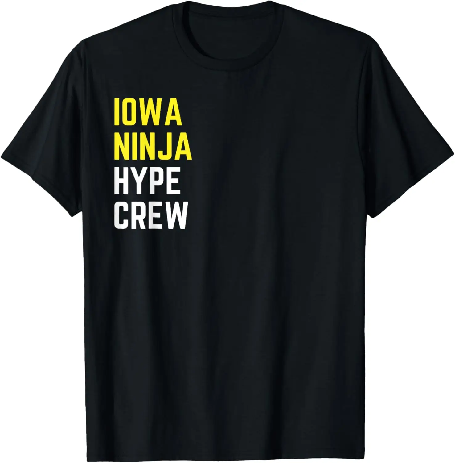 Iowa Ninja Hype Crew T-Shirt