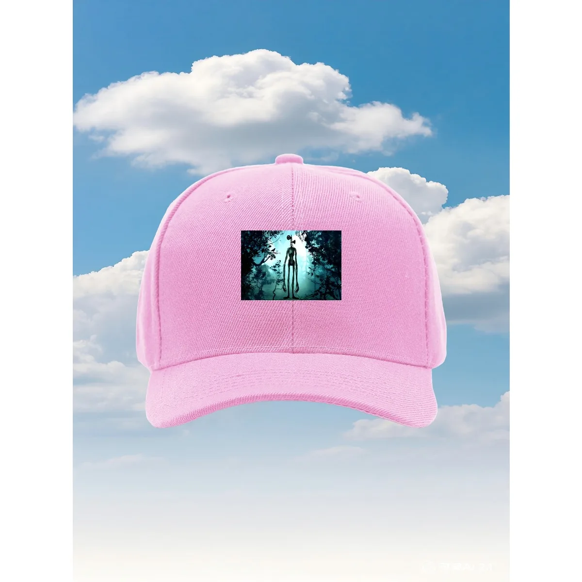 قبعة سائق الشاحنة ذات الطراز الجديد Urban Legend Siren Head 2025 مع مقاس قابل للتعديل وتصميم مطبوع ممتع مثالي للأنشطة الخارجية