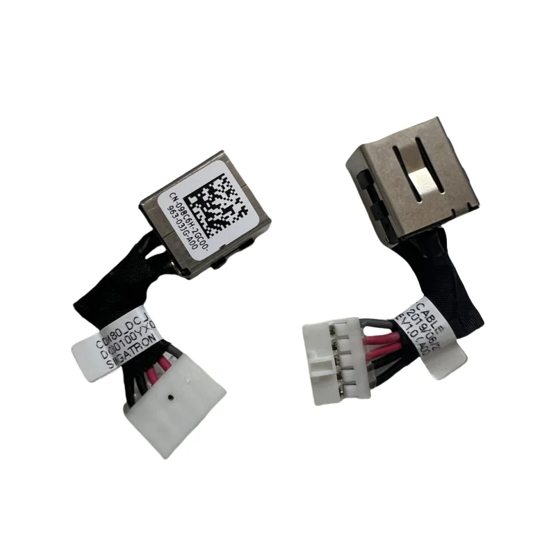 For Dell Laptop jack DC power Socket Connector Cable For Dell Latitude E5580 M3520 098C6H Power interface