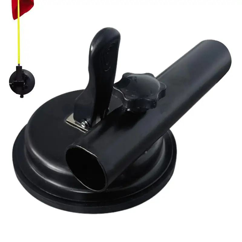 

Suction Cup Flag Holder For RV Flag Pole Holder Suction Cup Flag Holder Car Flag Stand Secure Flag Pole Mount Flagpole Holder