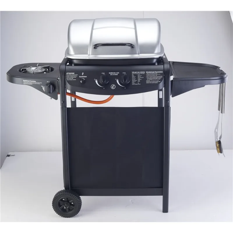 

Foldable side table, original export grill, outdoor grill