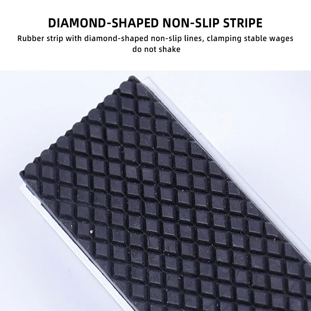 3/4/5/6/8 Inch Bench Vise Pad Magnetic Vice Jaws Protective Cover Aluminum Anti-Slip Mat Multipurpose Protector for Metal Vice image 5
