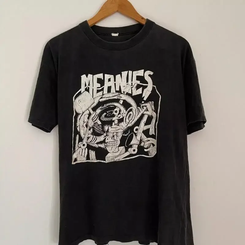 The Meanies Japan 1992 Tour Ausie Punk Rock T Shirt
