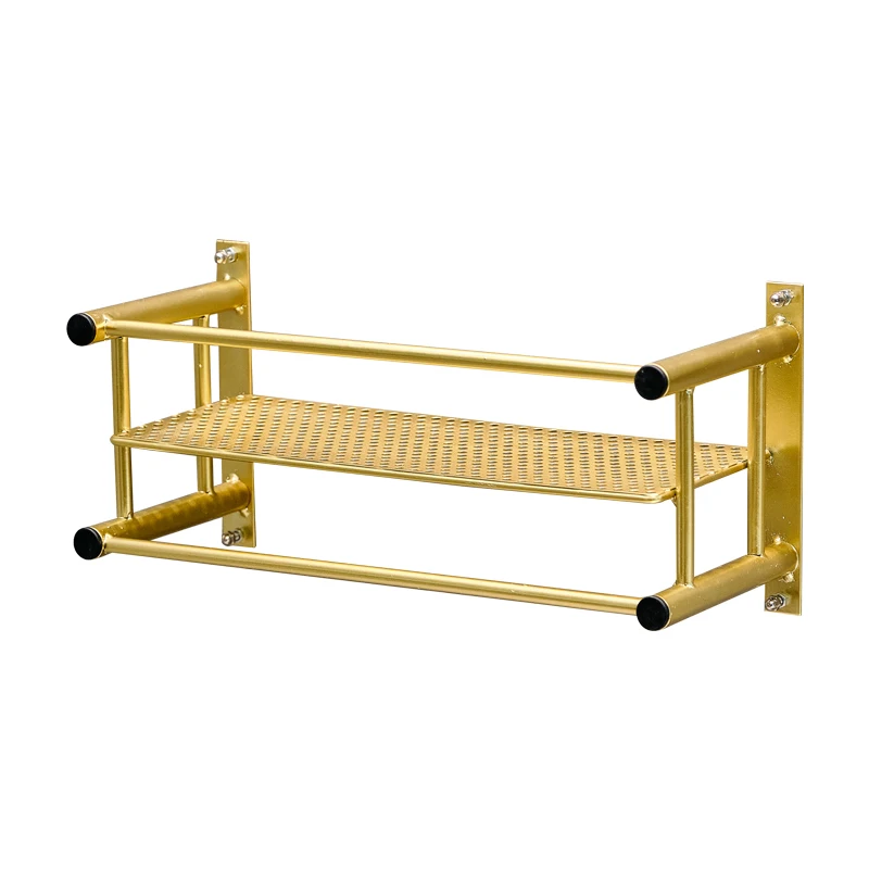 

Toilet rack No punching bathroom drain Light luxury towel rack Toilet Wash table Wall mounted