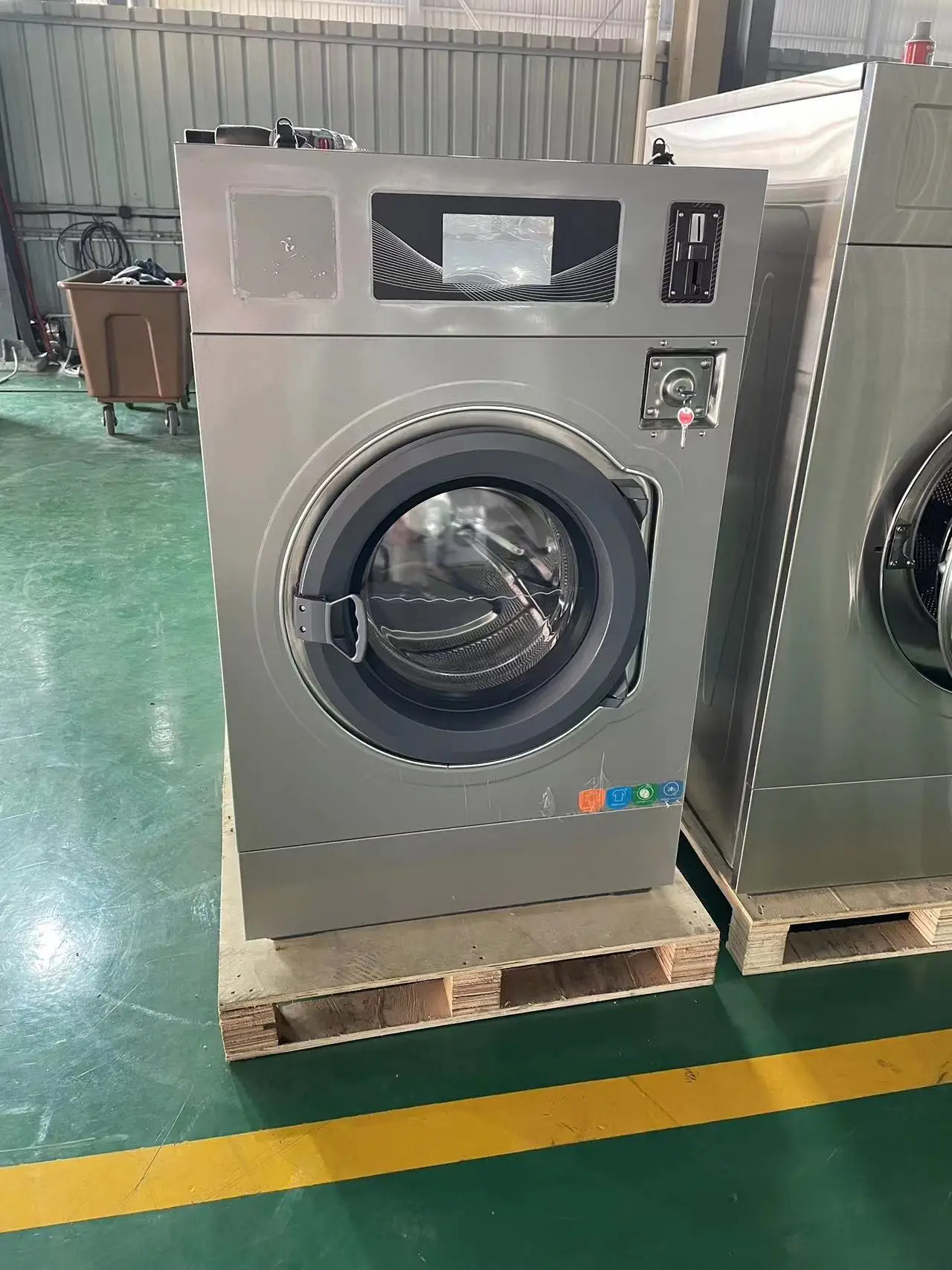 Soft Mount Washer Extractor 12kg Fully Automatic Industrial Laundry Machine for Hotel Hospital University