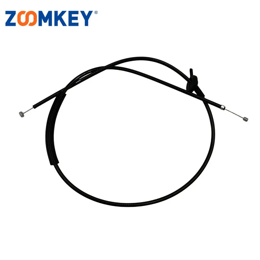 

ZOOMKEY Hood Release Cable Front FIT For BMW 7ER 740I 2001 745LI 750I 760LI 2008 51237197474
