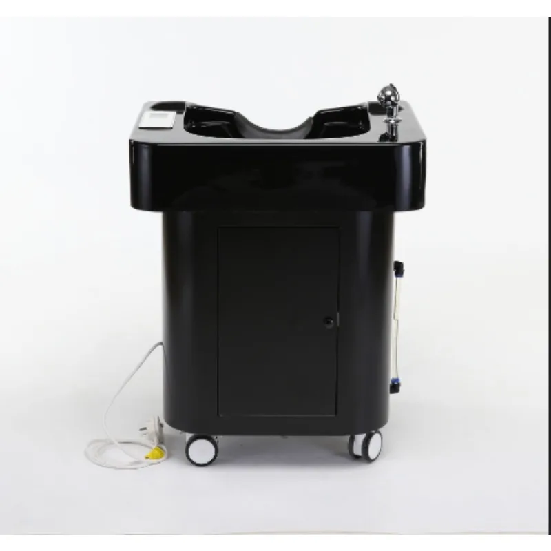 Mobile shampoo cart Nursing home shampoo basin