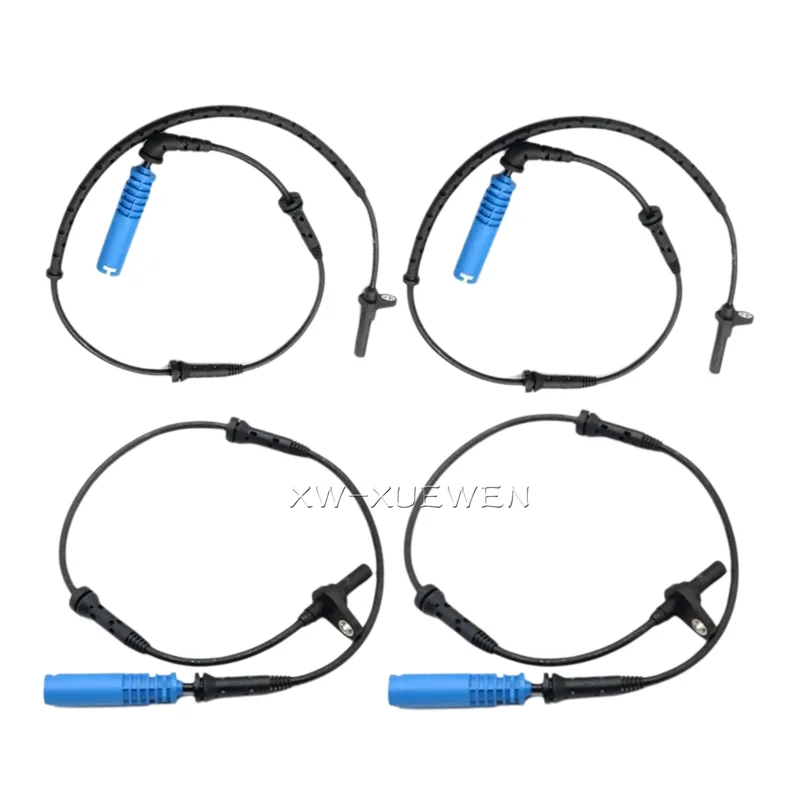 

4pcs ABS Wheel Speed Sensor 34526771702 34526771703 For BMW E60 E64 E63 545i 550i 645Ci 630i 650i N62B44A N62B48B N52B30BF