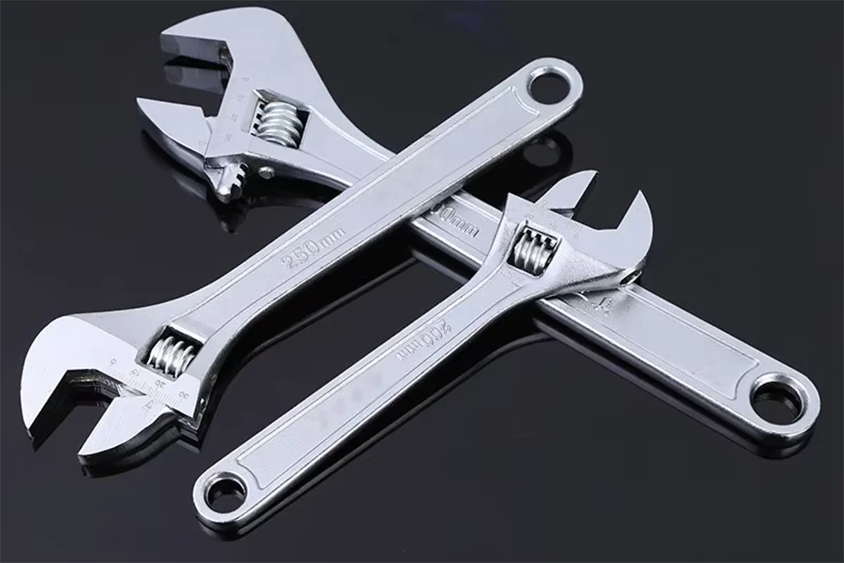 

8 "10" 12" Регулируемый гаечный ключ Обезьяна Ключ Стальной гаечный ключ Автомобильный гаечный ключ Инструменты