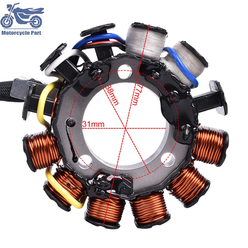 

31120-MEY-672 Motorcycle Stator Coil For Honda CRF450 CRF 450X 2005-2007 2008 2009 / 2012-2017 CRF450X 2012-2017 450CC