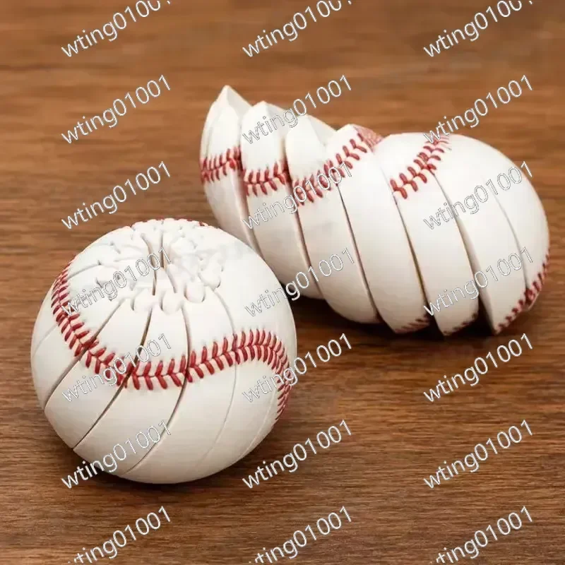 for Spot Baseball Fidget Toy 3D Printed Finger Ball Stress Relief Sensory Game Desktop Decompression Novelty Gift for Kids