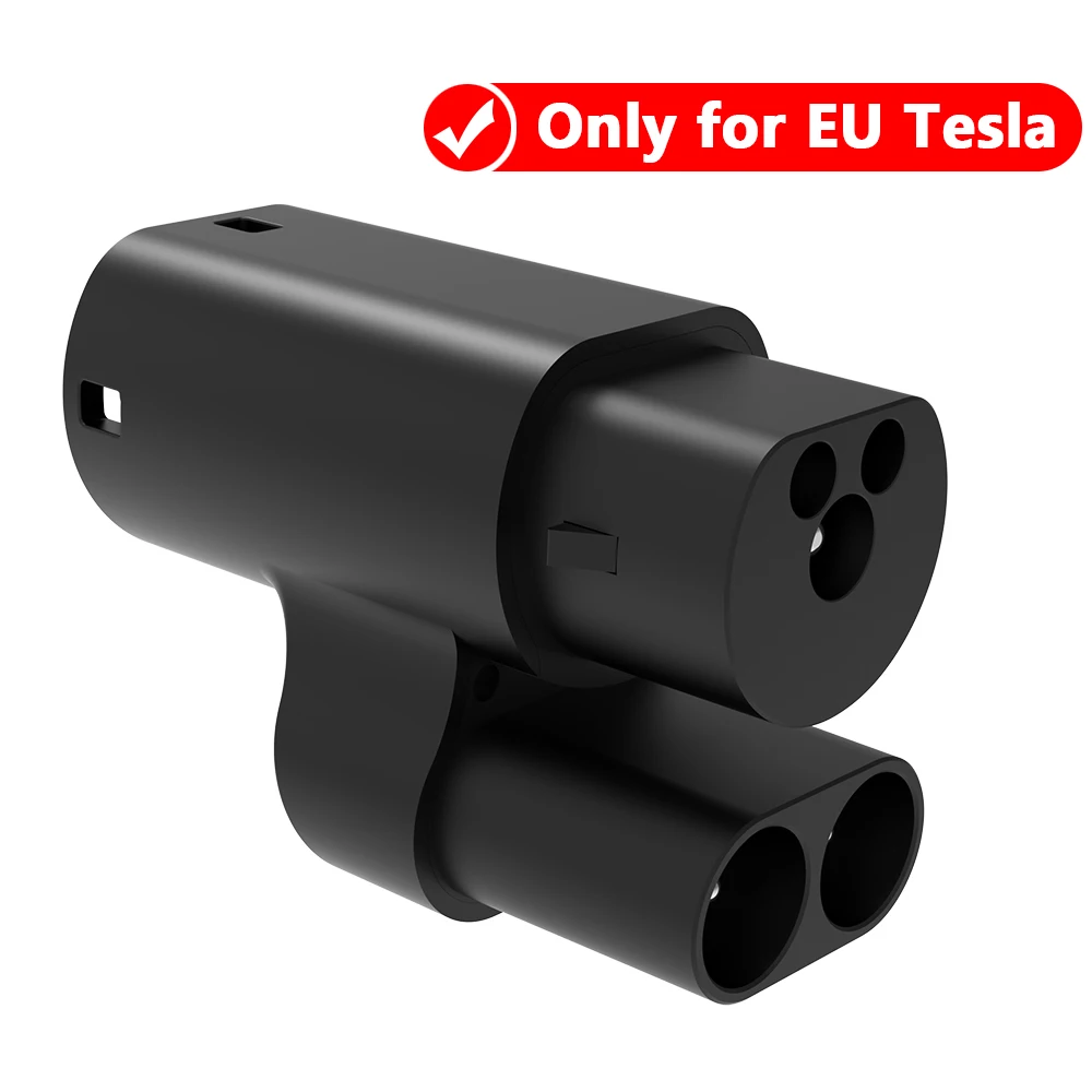 LONLINK CCS2 to Type2 Tesla EV Charging Adapter Convertor CCS Combo 2 EV Charging Compatible with Model S/X Electric Vehicle