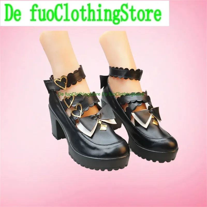 DefuoVhololive コスプレ靴 ブーツ ゲーム アニメ ハロウィン クリスマス cClothing 靴店