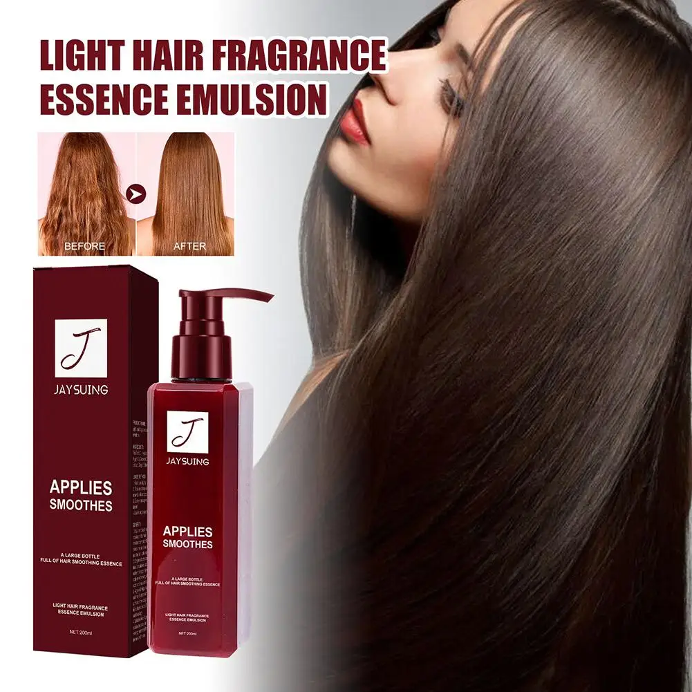 Condicionador Leave-in Smoothing Cabelo, Tratamento Suave, Condicionador, Melhore o Creme, Hidratante, Cuidados Mágicos, Cabelo Seco, S0U8