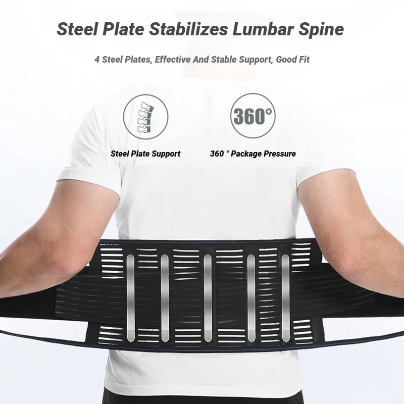 Adjustable Shapewear Corset Belts Waist Trainer Slimming Sheath Flat Belly Reductive Breathable Mesh  Lumbar Protector Back image 2