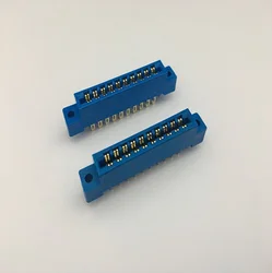 New 1PC 805 Series 3.96mm Pitch PCB Slot Solder Card Edge Connectors 8-72 Pin 16styles Wholesale