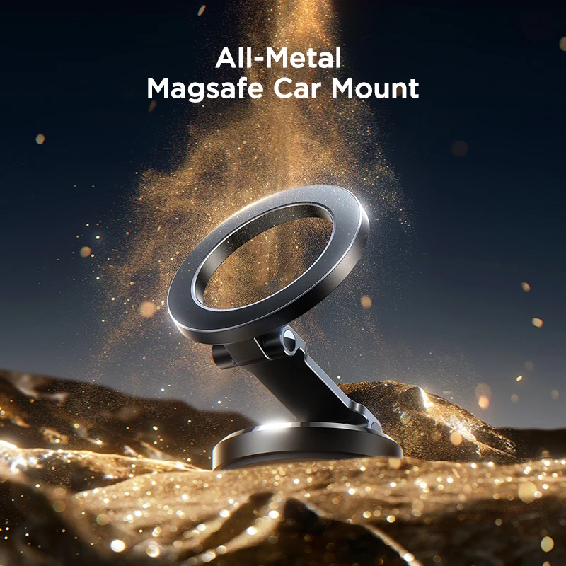 

Joyroom Strong Magnetic Cell Phone Holder Car 360° Swivel Adjustable Back Sticker Holder for IPhone 17 Samsung Xiaomi Universal