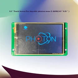 3.5"touch screen for Anycubic phonton mono X 4K 8.9"mono x 6K 9.25"3d printer Replace accessories Assembly of components