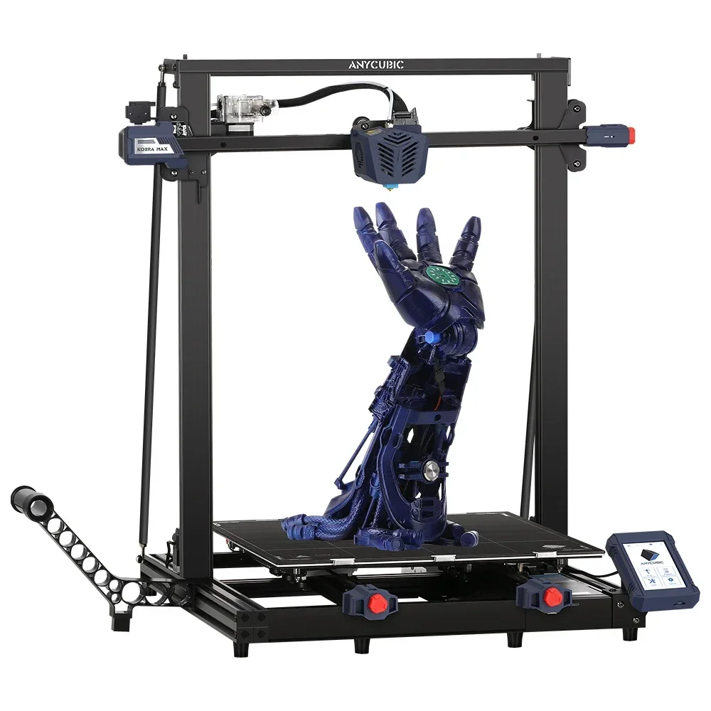 

ANYCUBIC Kobra MAX quick assembly fast speed 4.3 inch touch screen 0.4mm nozzle FDM 3d printer