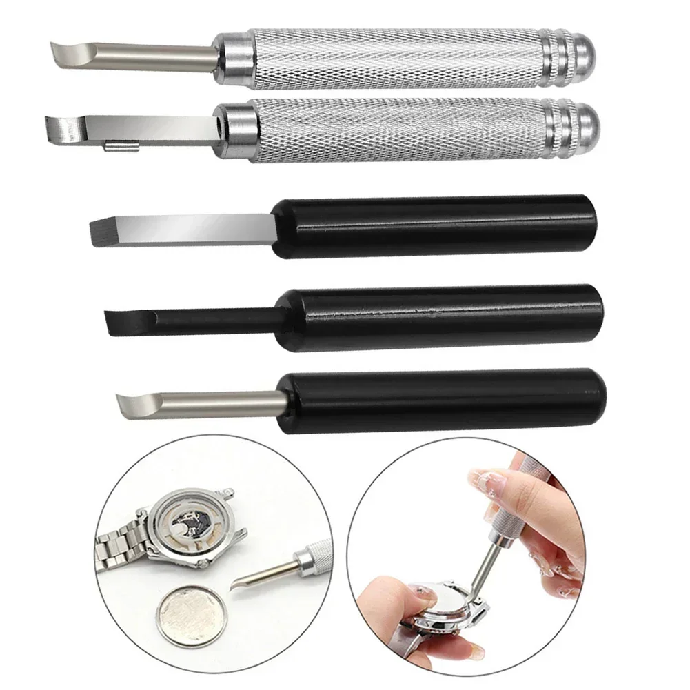 1pc Watch Repair Tool Watch Case Opener Back Cover Pry Remover For Battery Replacement Watch Accessory Repair Tool