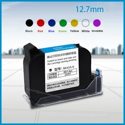 YAOMATEC BK42A-6  600DPI 12.7mm  Handheld thermal inkjet Printer Fast Dry Eco Solvent Ink Cartridge