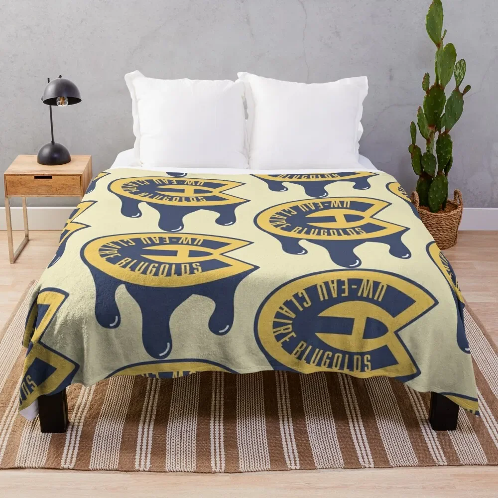 University of Wisconsin Eau Claire Throw Blanket decorative Thermal Blankets