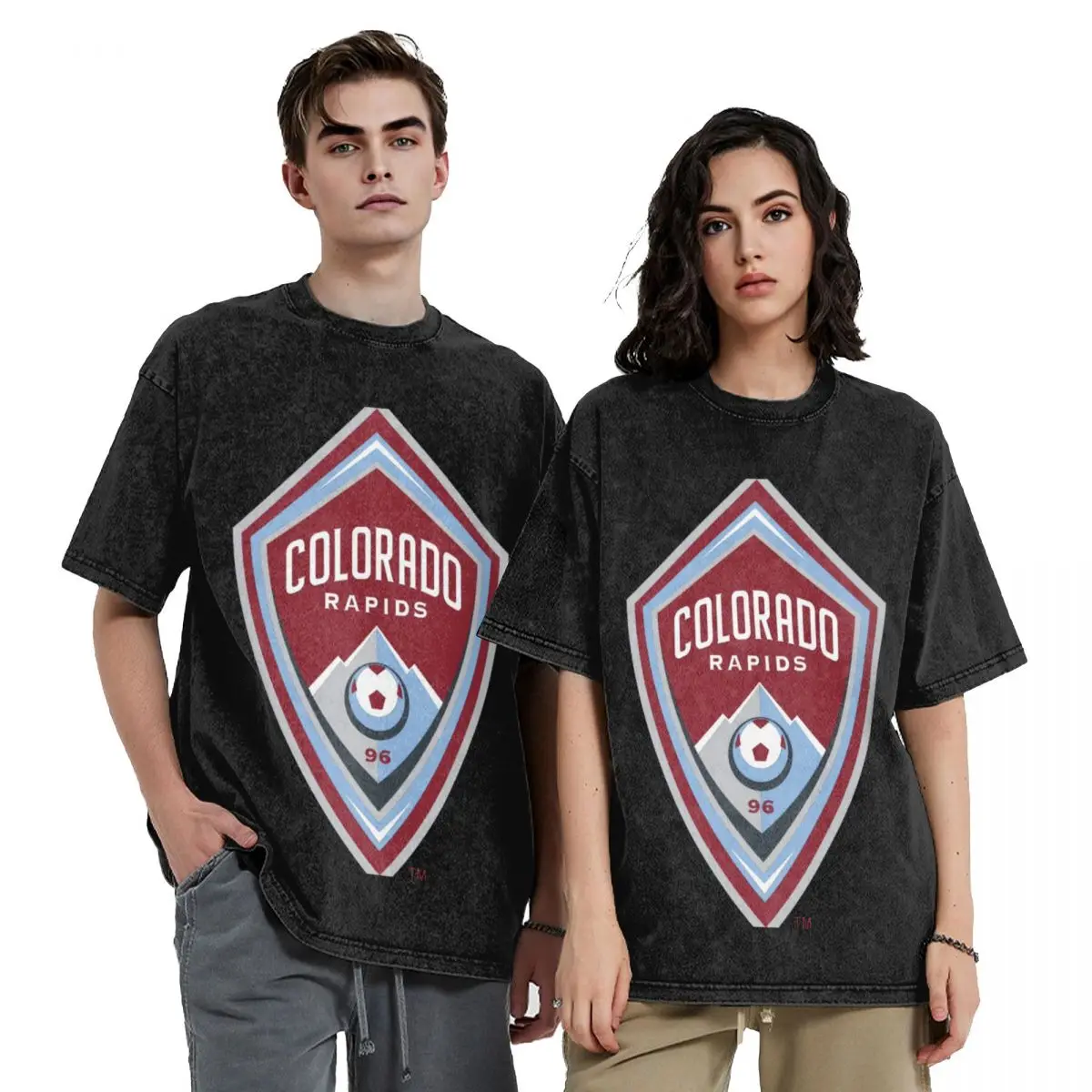 

Colorado Rapids Soccer Club T-Shirt croswit shirt man anime shirt clothes essential t shirt Men's clothing