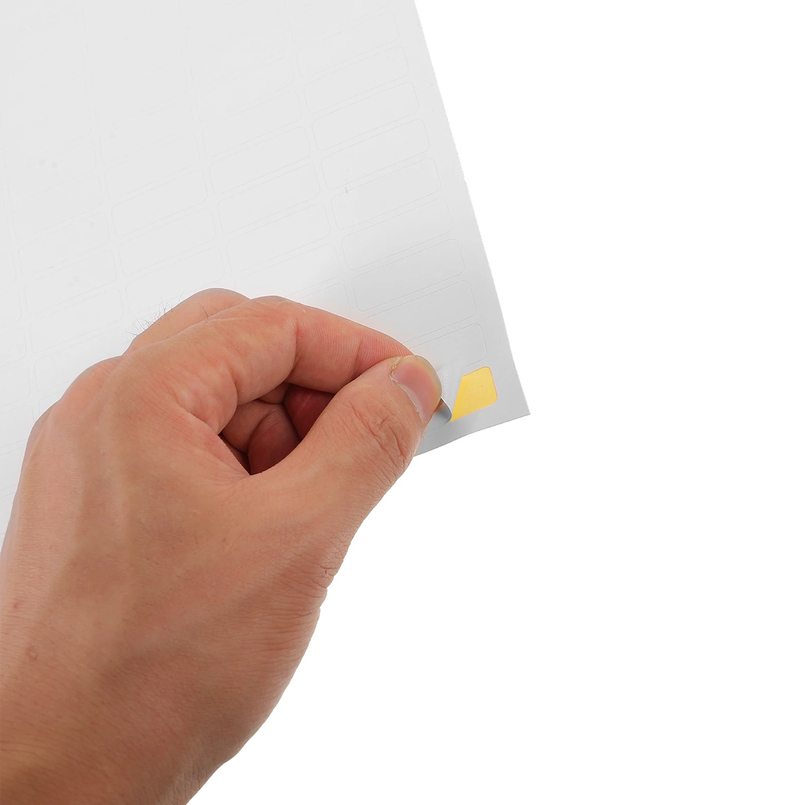 100 Sheets Print Paper Labels for Printer Printable Sticker Multipurpose Blank Sticky Adhesive