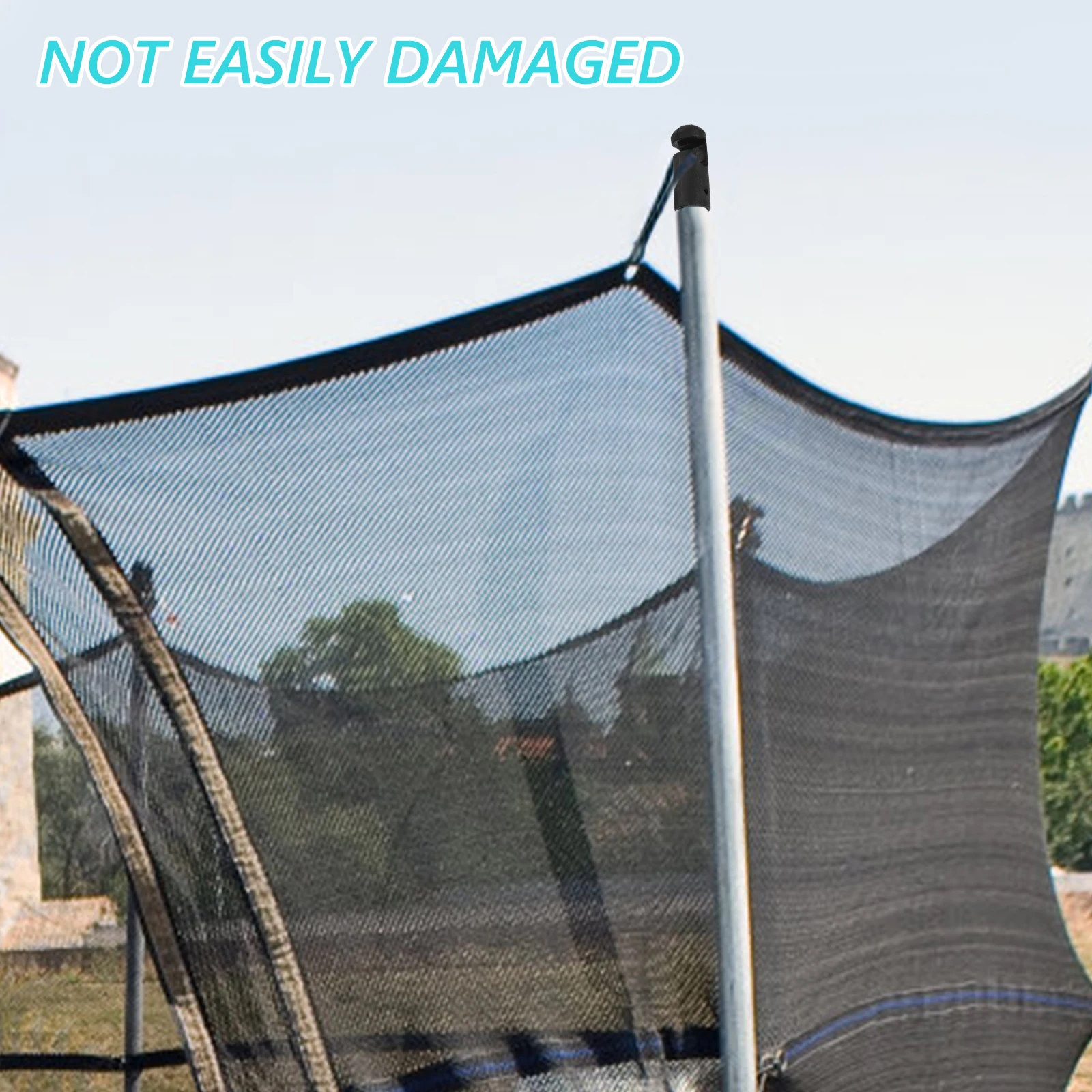 

8 Pcs Trampoline Pole Cover Parts Caps for Poles Replacement Protective Safety Spare