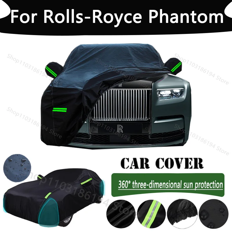 

For Rolls-Royce Phantom Outdoor Protection Full Car Cover Snow Covers Rainwater Sunshine Dustproof Scratches Car Cover